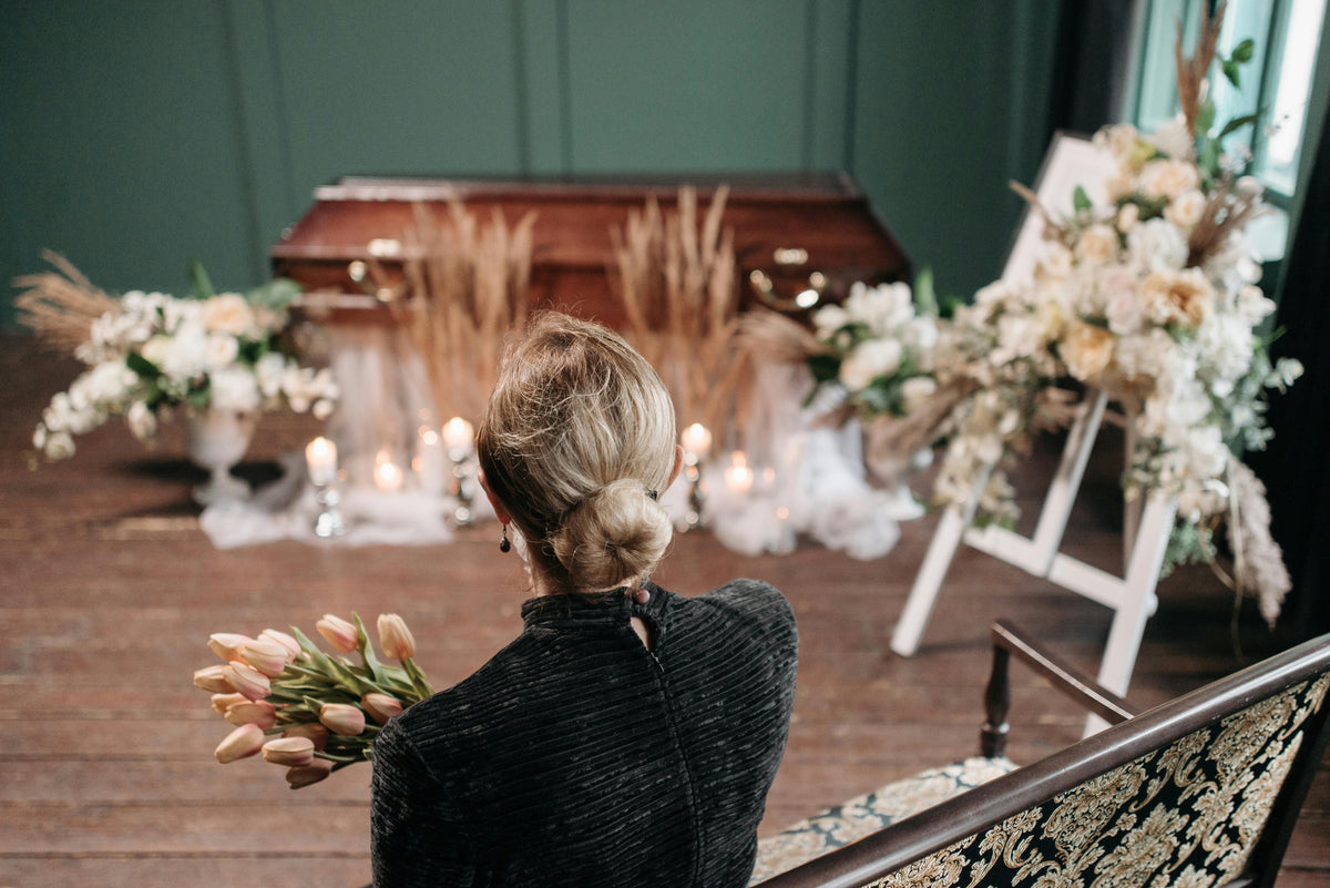 Celebration Of Life — Whites & Greenery