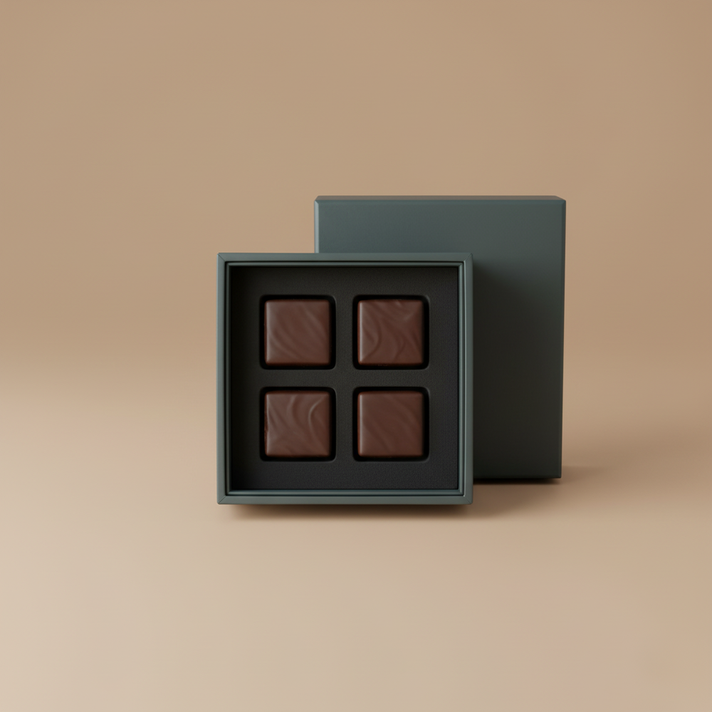 Gourmet Chocolate Squares (4-Piece)