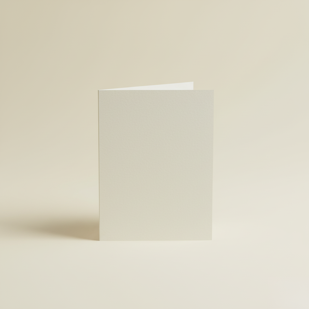 Handwritten Greeting Card (Blank Inside)