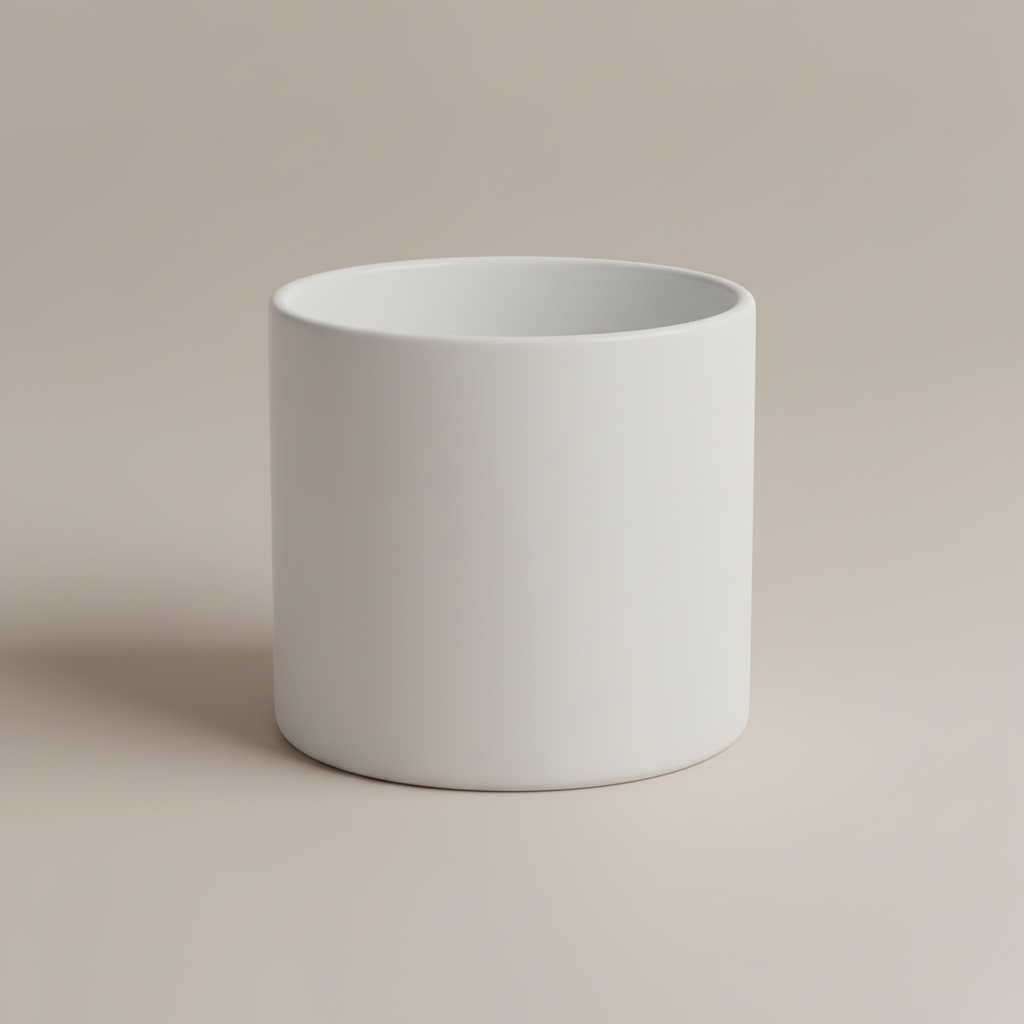 Matte Ceramic Planter (6")